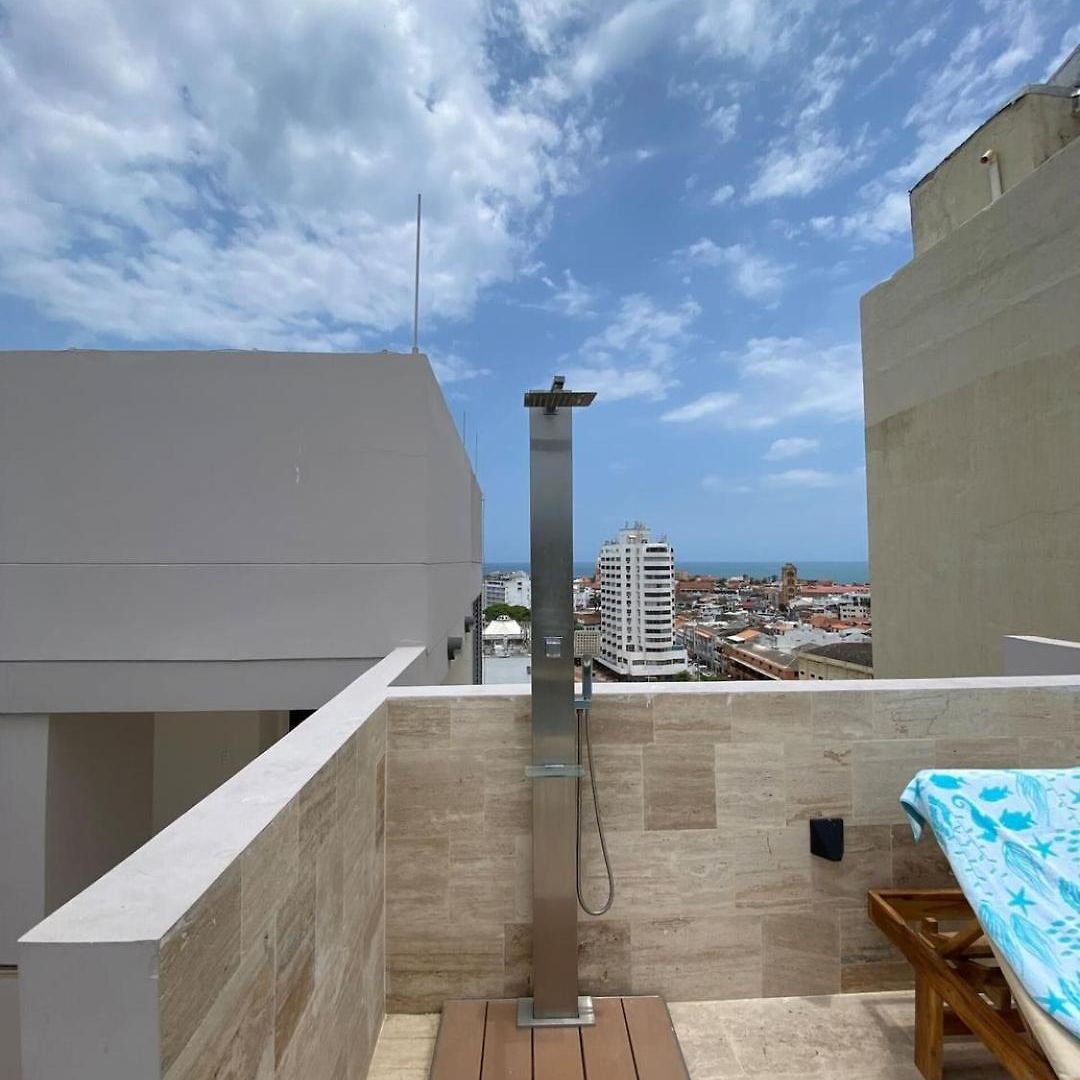 Apartamento Brand-new Loft - Rooftop Pool - Old Cartagena