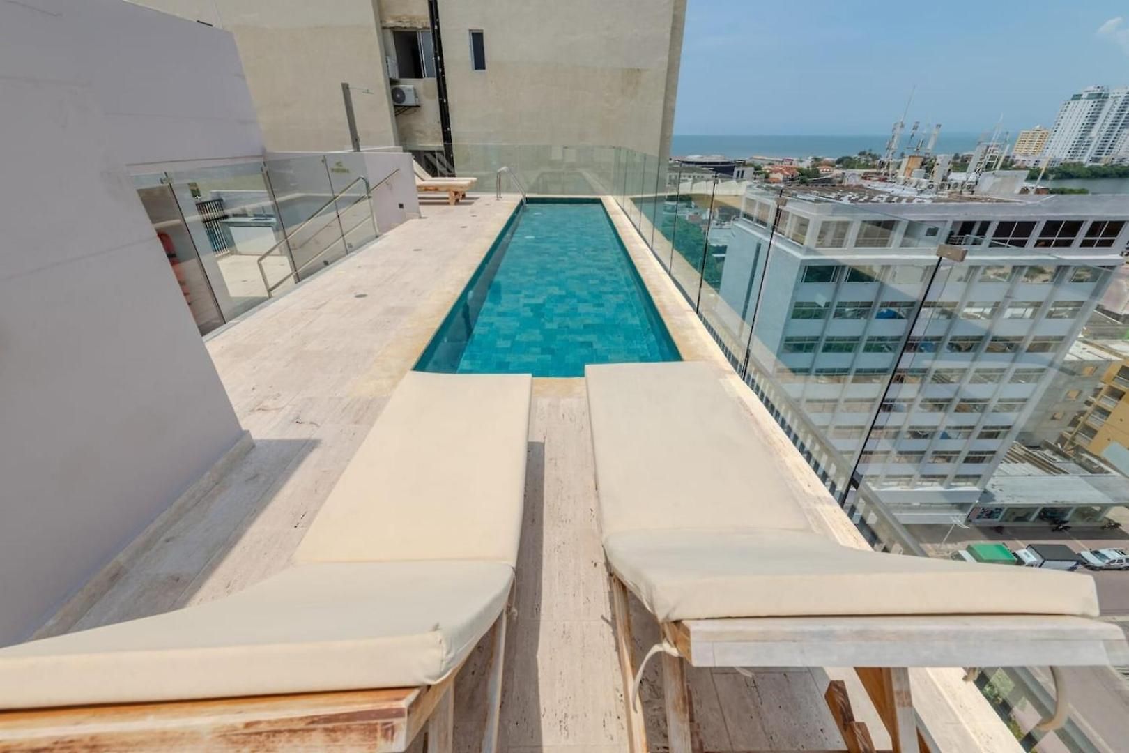 Apartamento Brand-new Loft - Rooftop Pool - Old *
