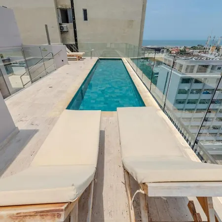 Apartamento Brand-new Loft - Rooftop Pool - Old *